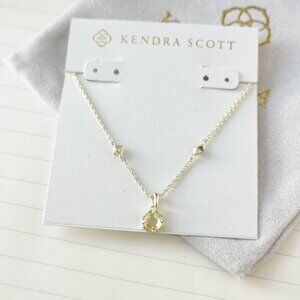 Nola Gold Dichroic Glass Pendant Necklace - Kendra Scott